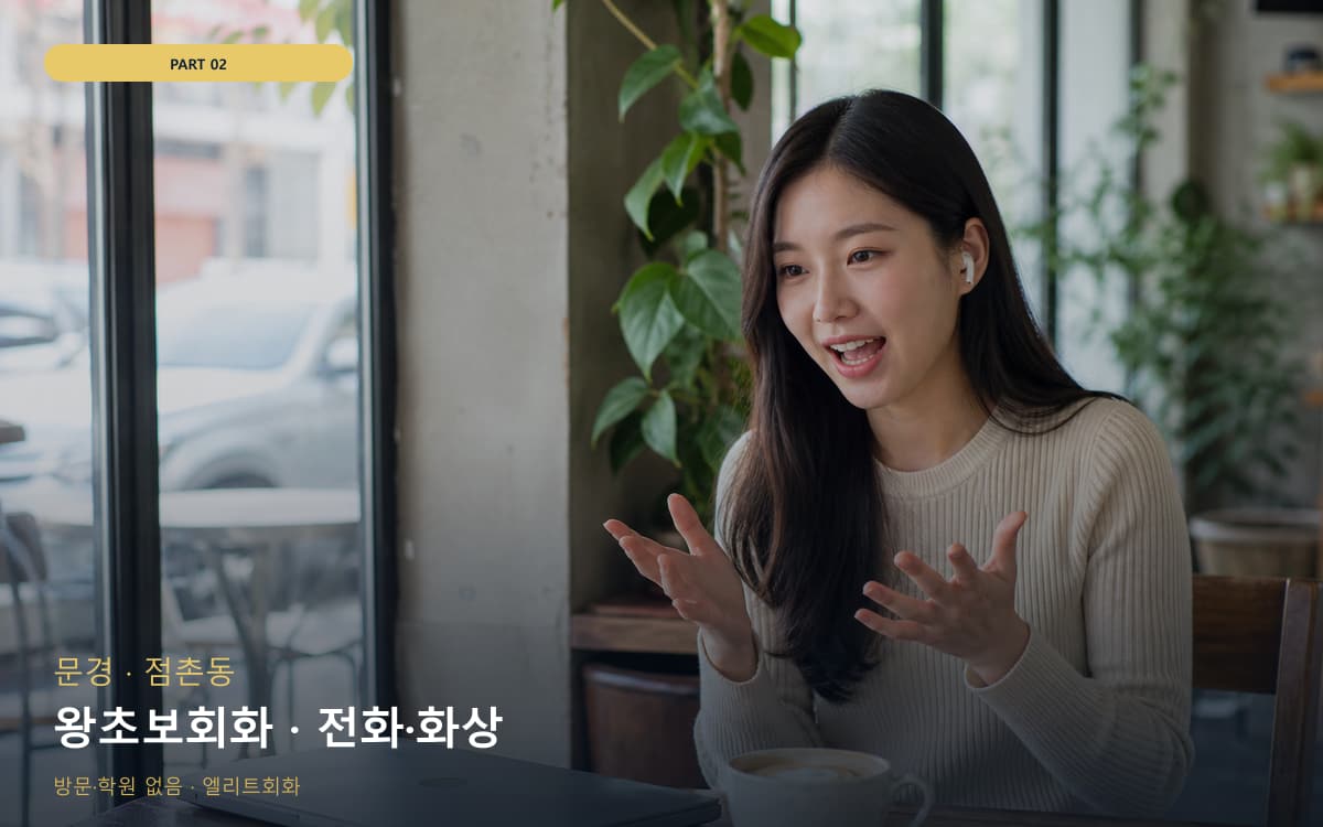 왕초보회화 · 전화·화상