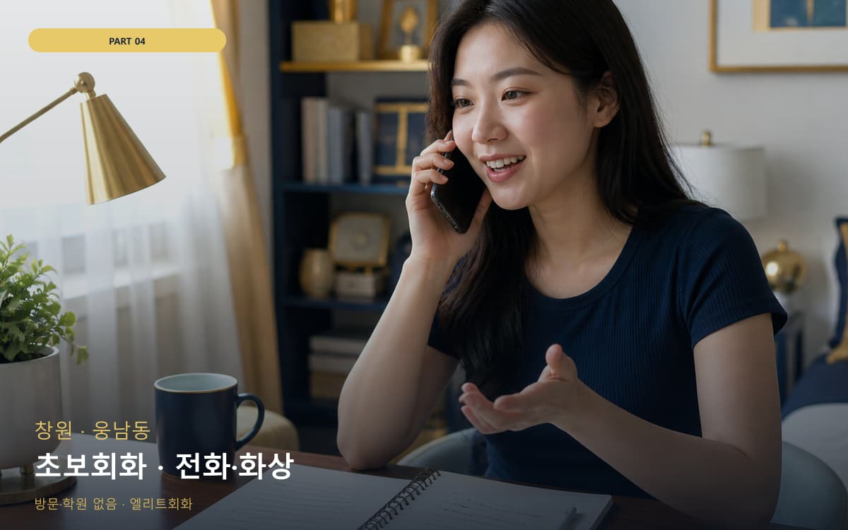 초보회화 · 전화·화상