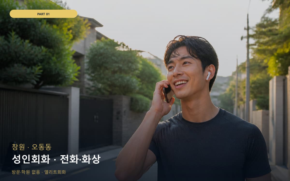 성인회화 · 전화·화상
