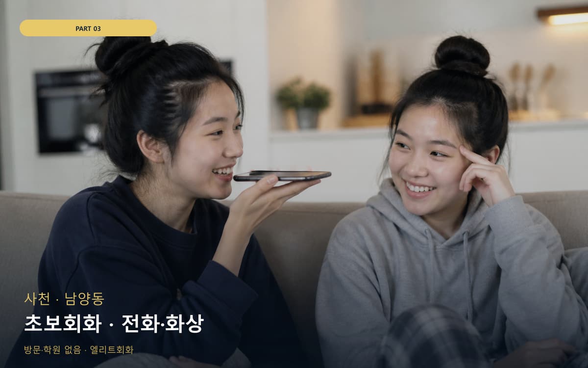 초보회화 · 전화·화상