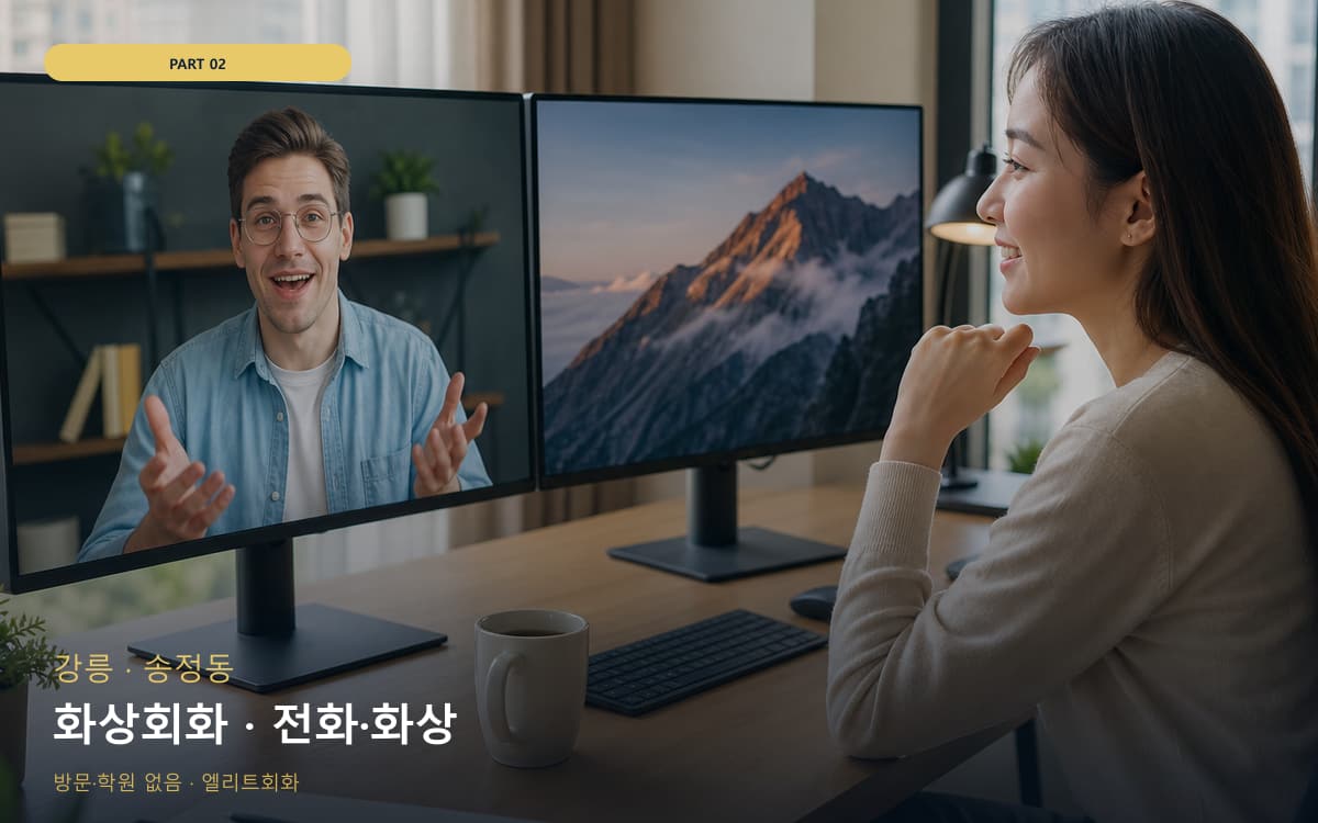 화상회화 · 전화·화상
