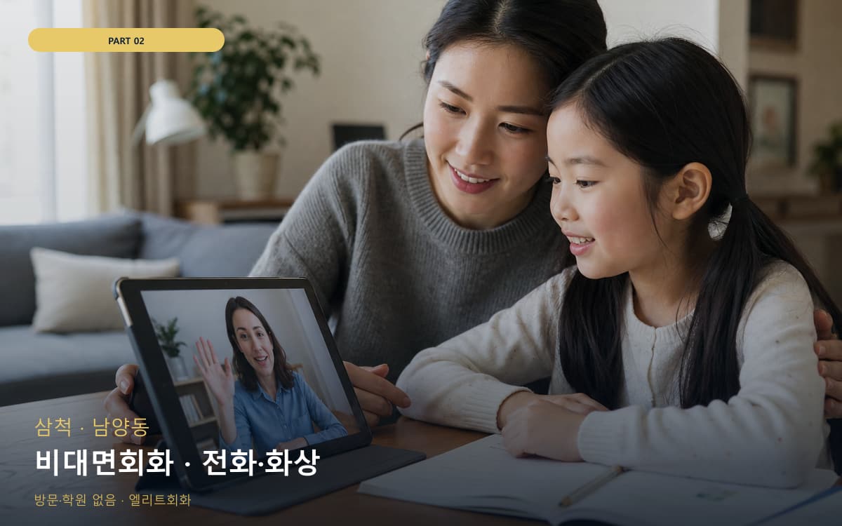 비대면회화 · 전화·화상