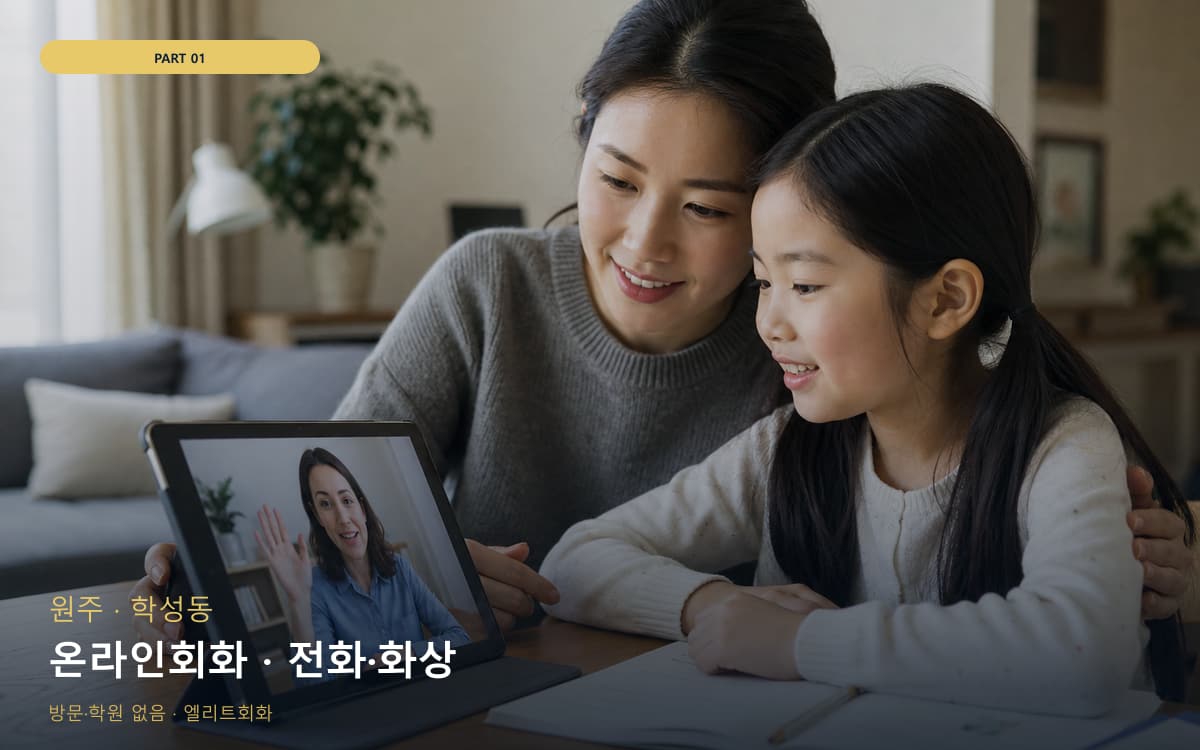 온라인회화 · 전화·화상