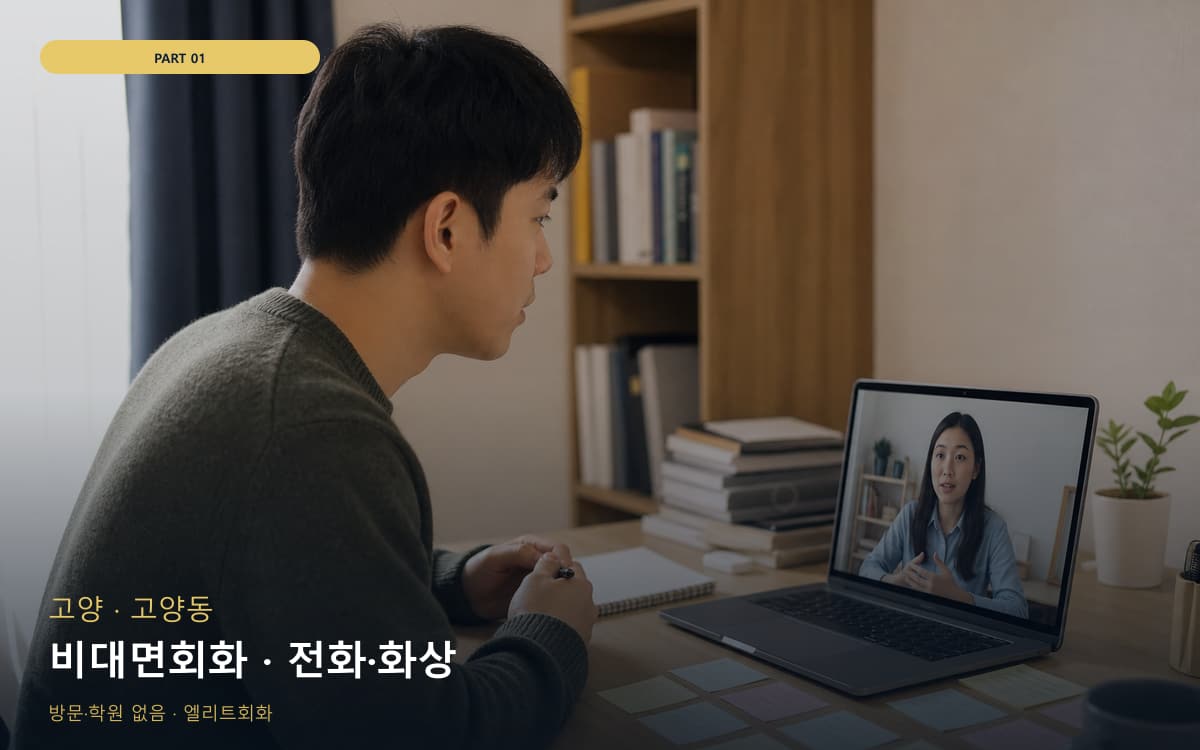 비대면회화 · 전화·화상