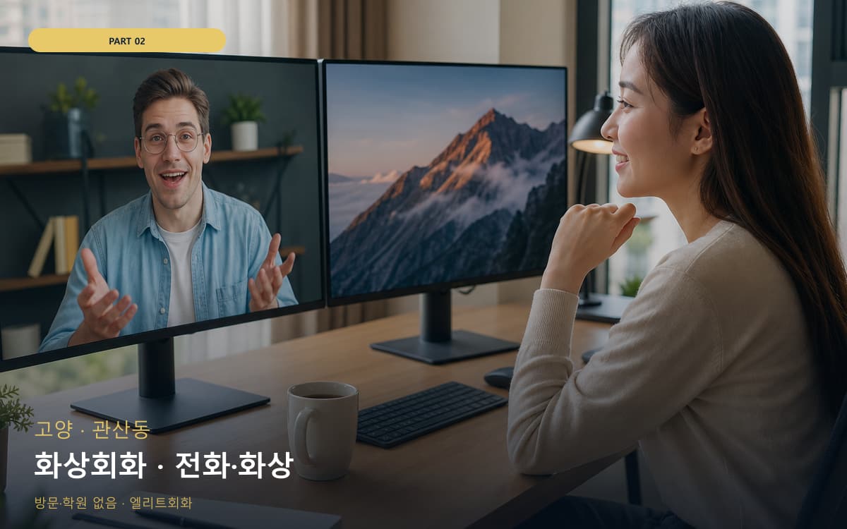 화상회화 · 전화·화상