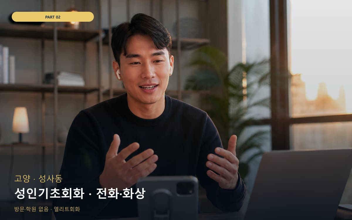 성인기초회화 · 전화·화상