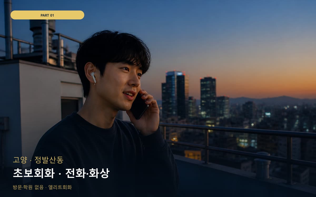 초보회화 · 전화·화상