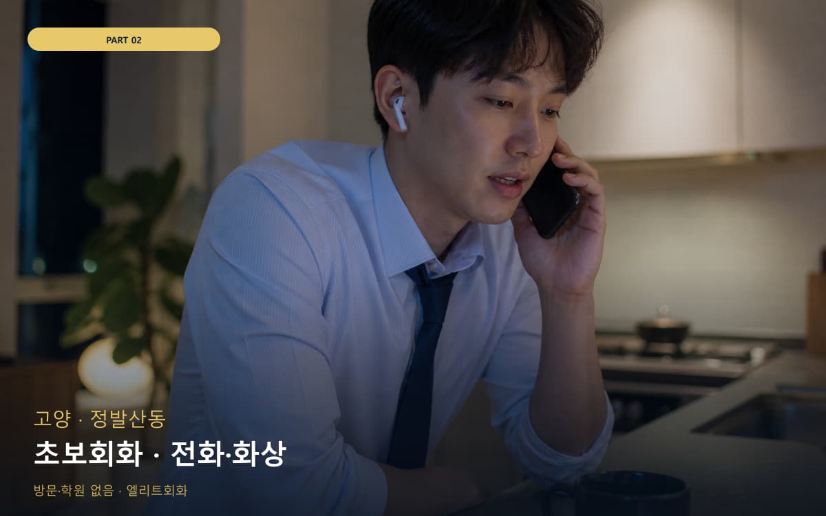 초보회화 · 전화·화상