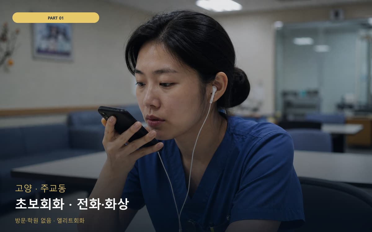 초보회화 · 전화·화상