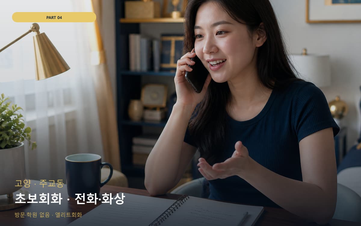 초보회화 · 전화·화상