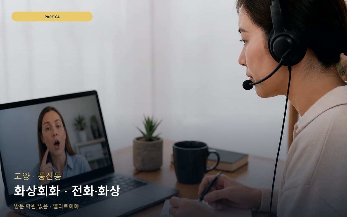 화상회화 · 전화·화상