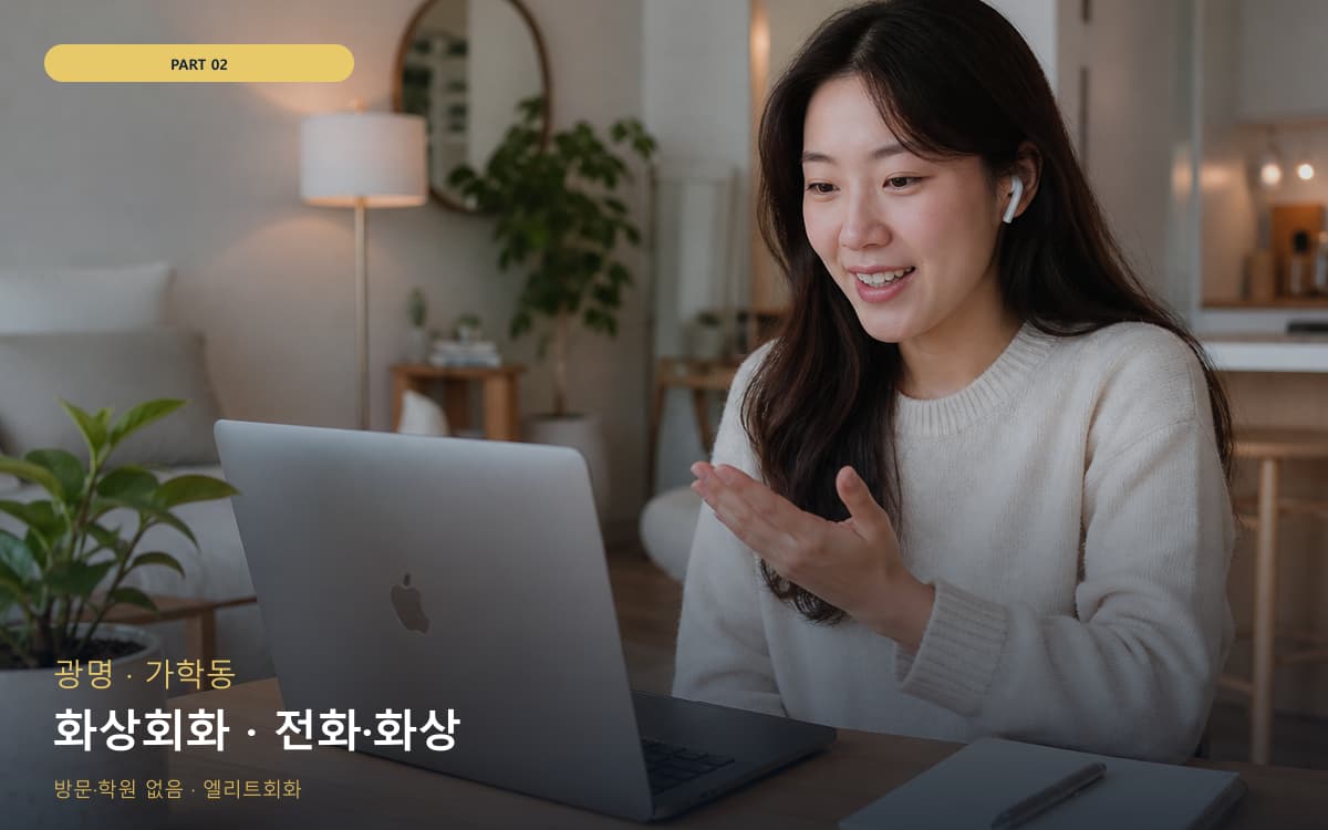 화상회화 · 전화·화상