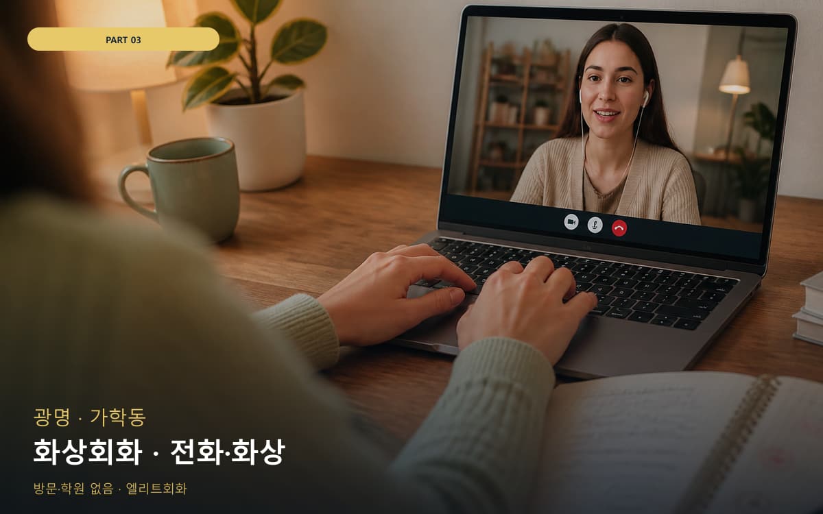 화상회화 · 전화·화상