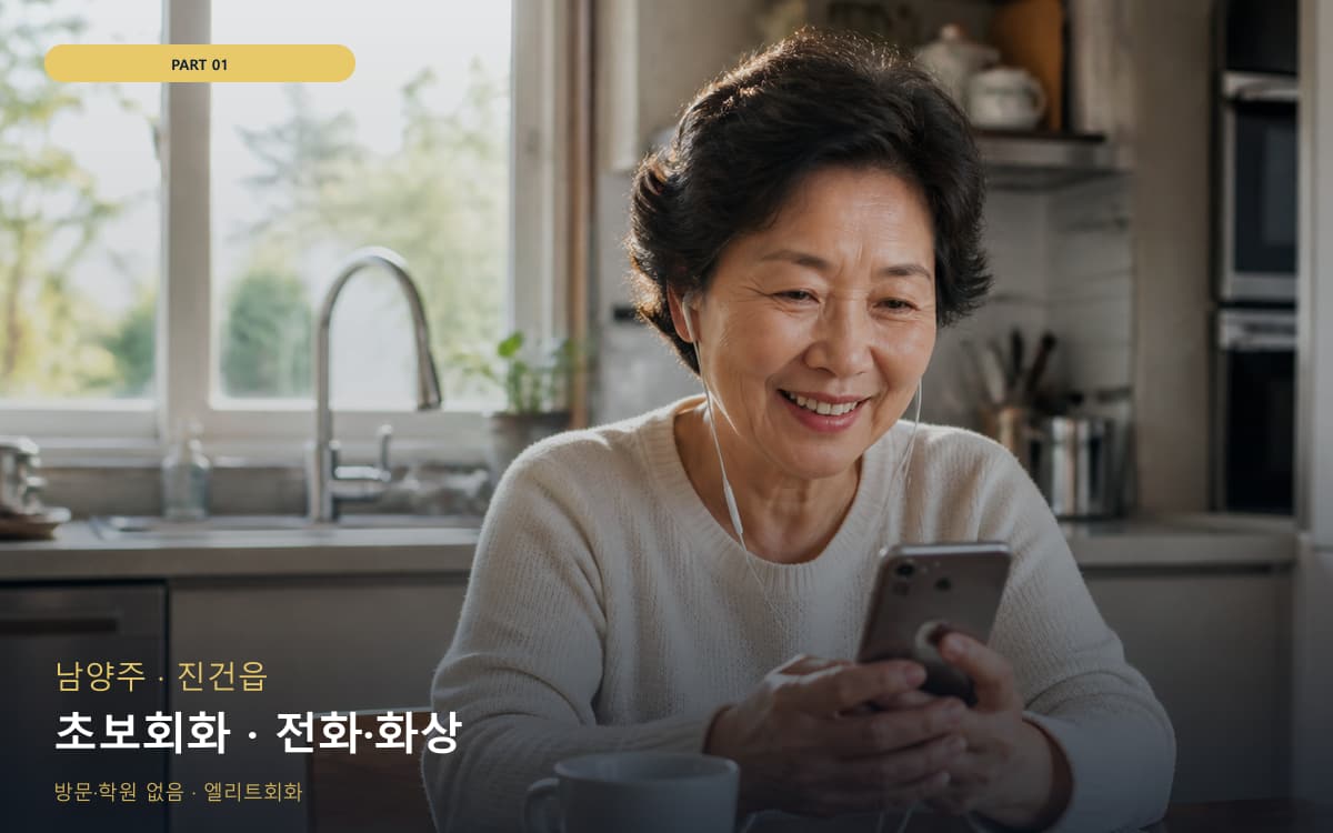 초보회화 · 전화·화상