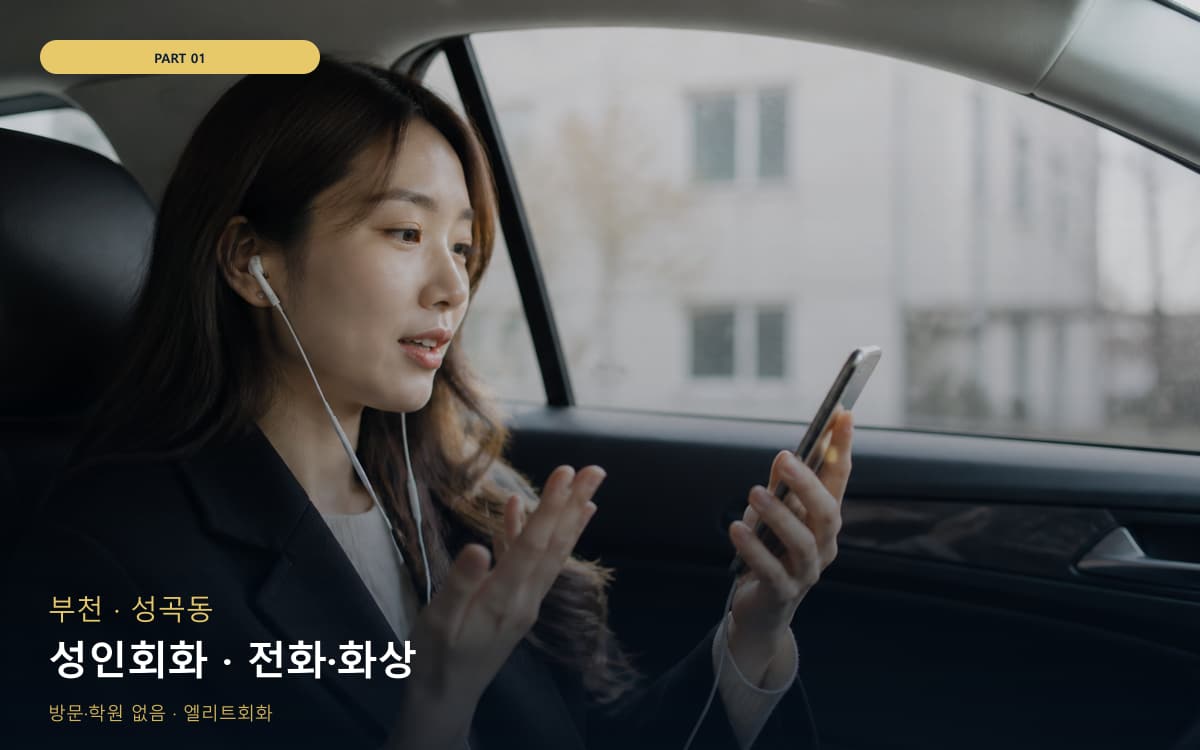 성인회화 · 전화·화상