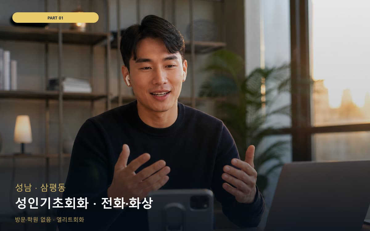 성인기초회화 · 전화·화상