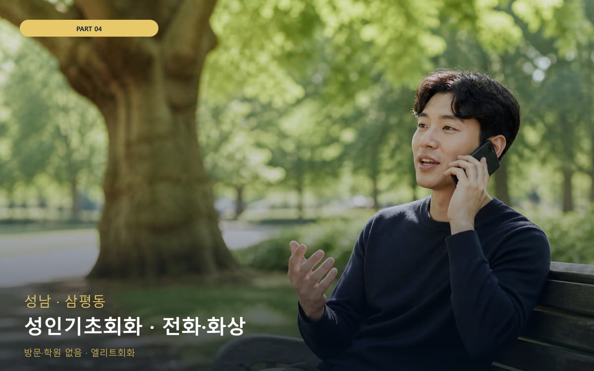 성인기초회화 · 전화·화상
