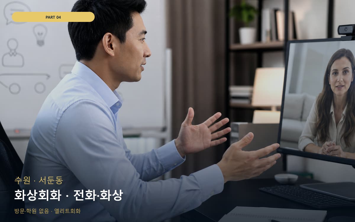화상회화 · 전화·화상