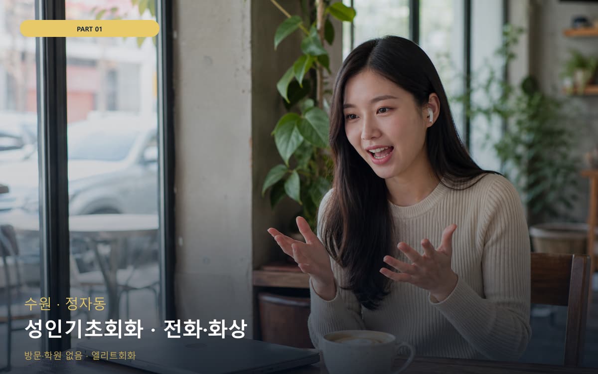 성인기초회화 · 전화·화상