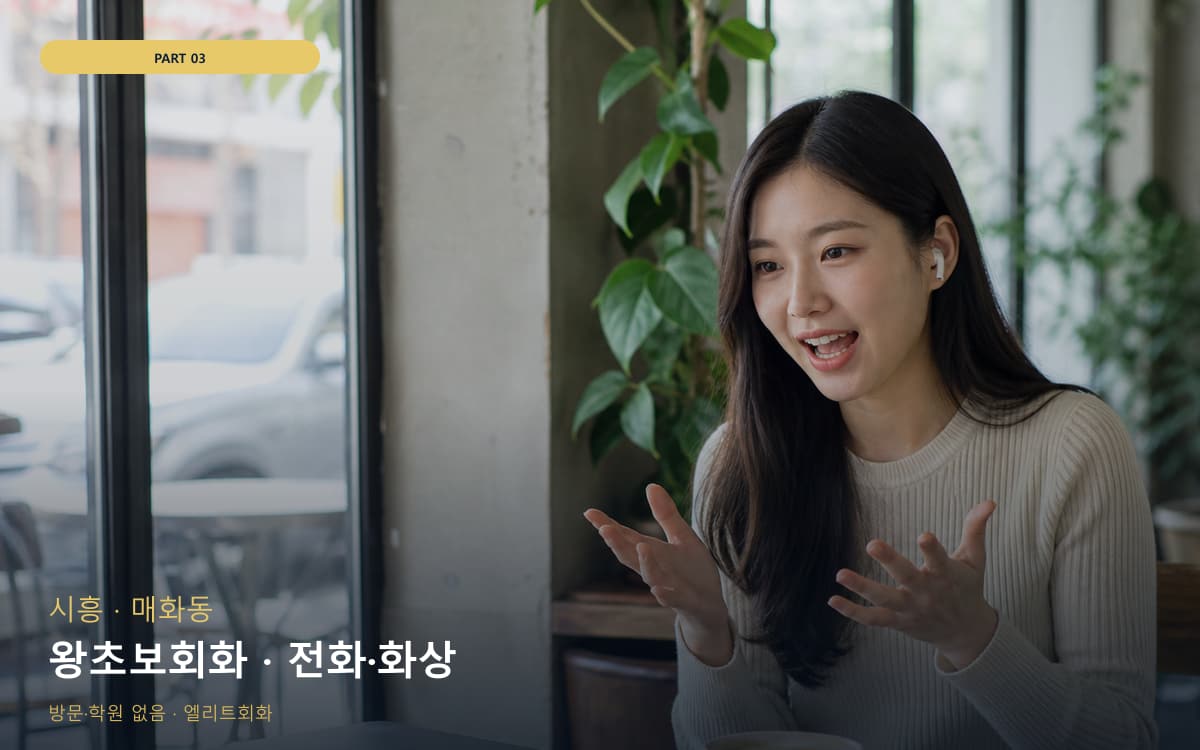 왕초보회화 · 전화·화상