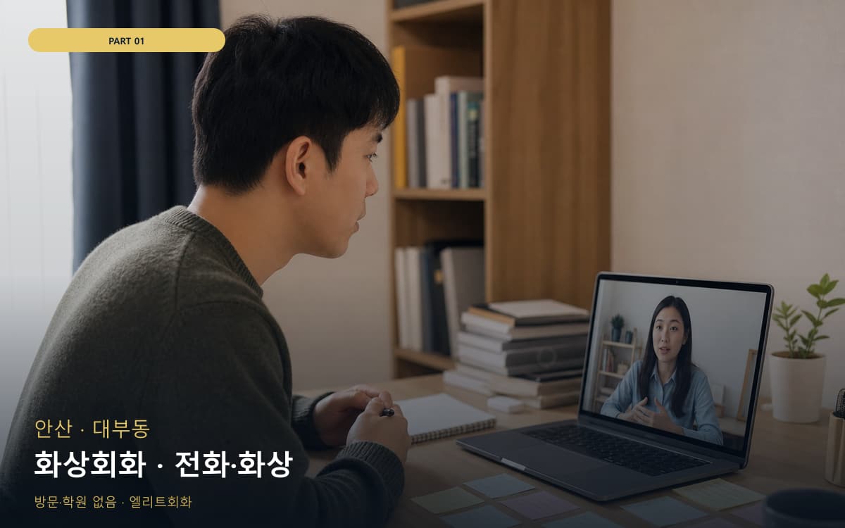 화상회화 · 전화·화상