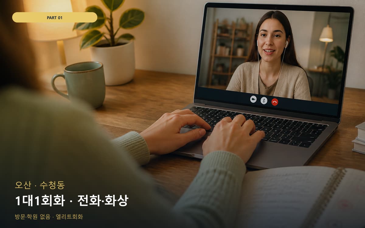 1대1회화 · 전화·화상