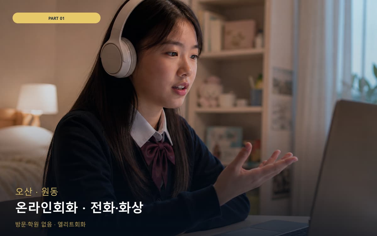 온라인회화 · 전화·화상