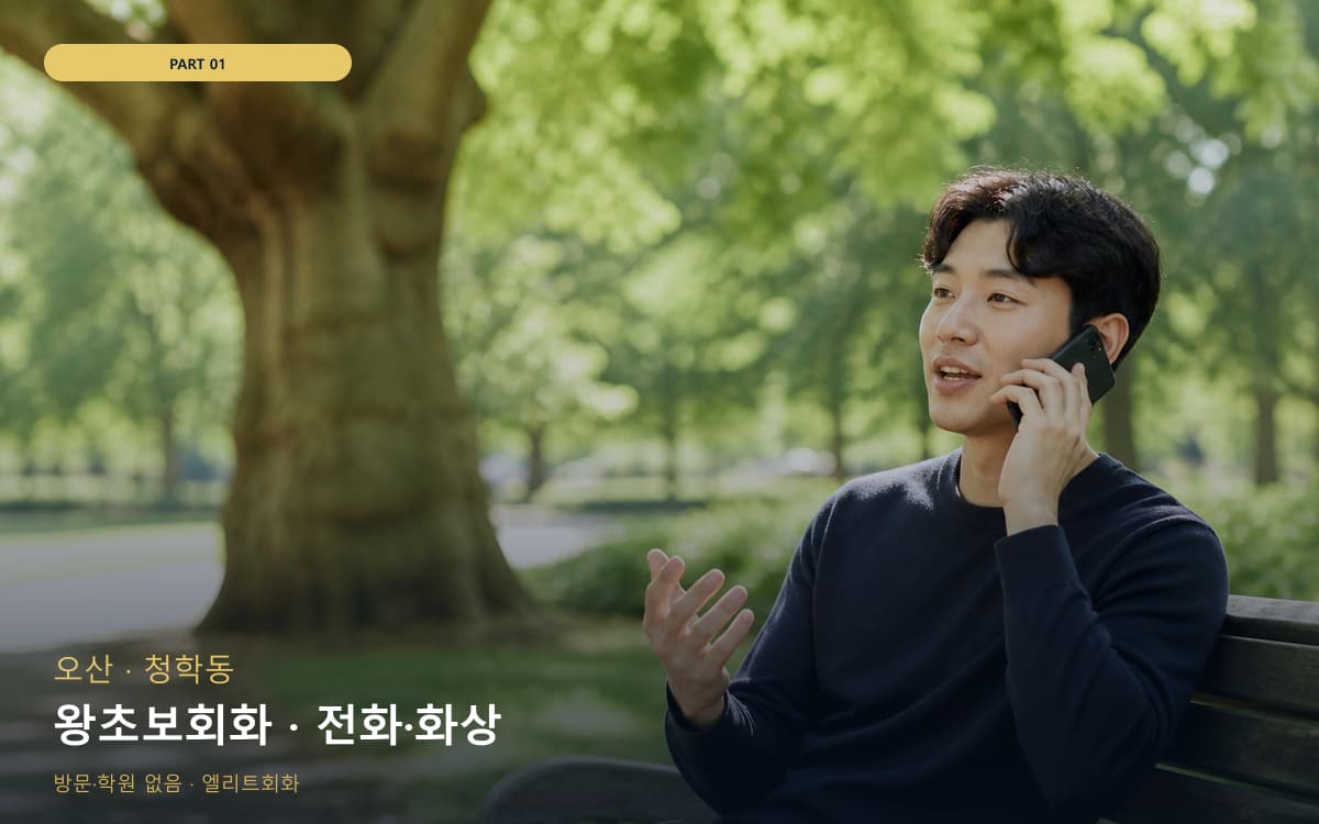 왕초보회화 · 전화·화상