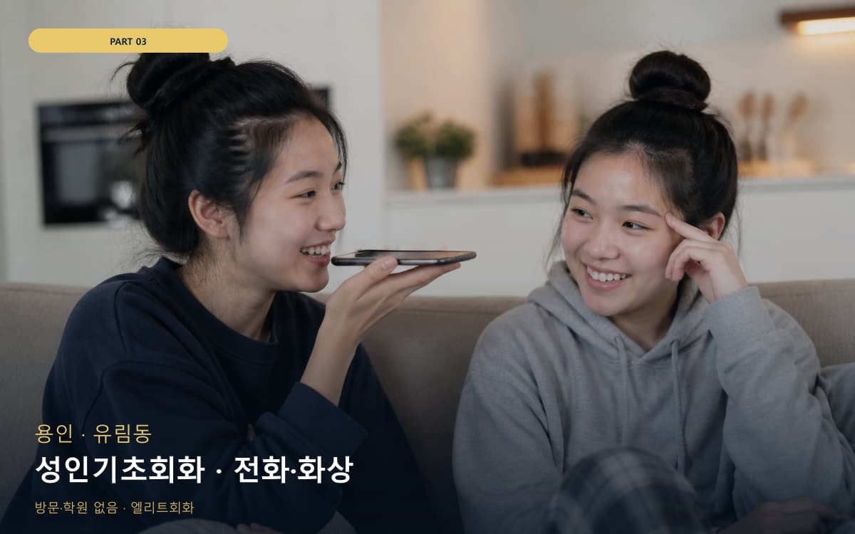성인기초회화 · 전화·화상