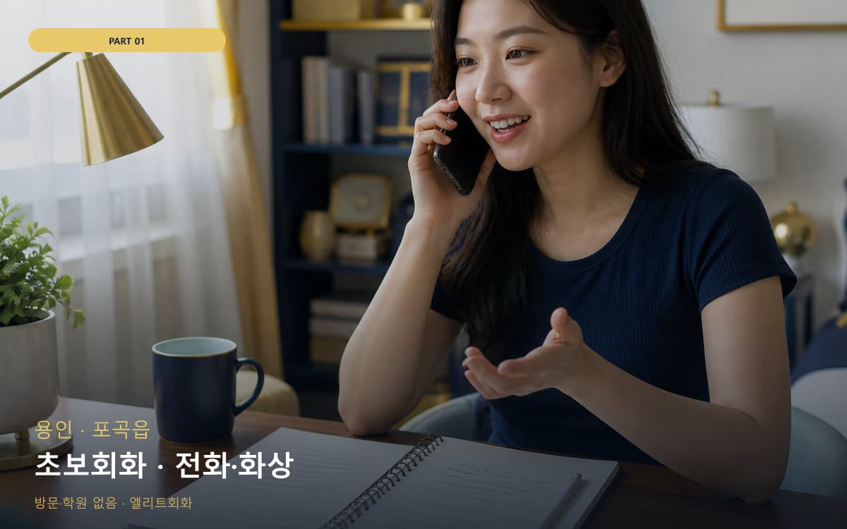 초보회화 · 전화·화상