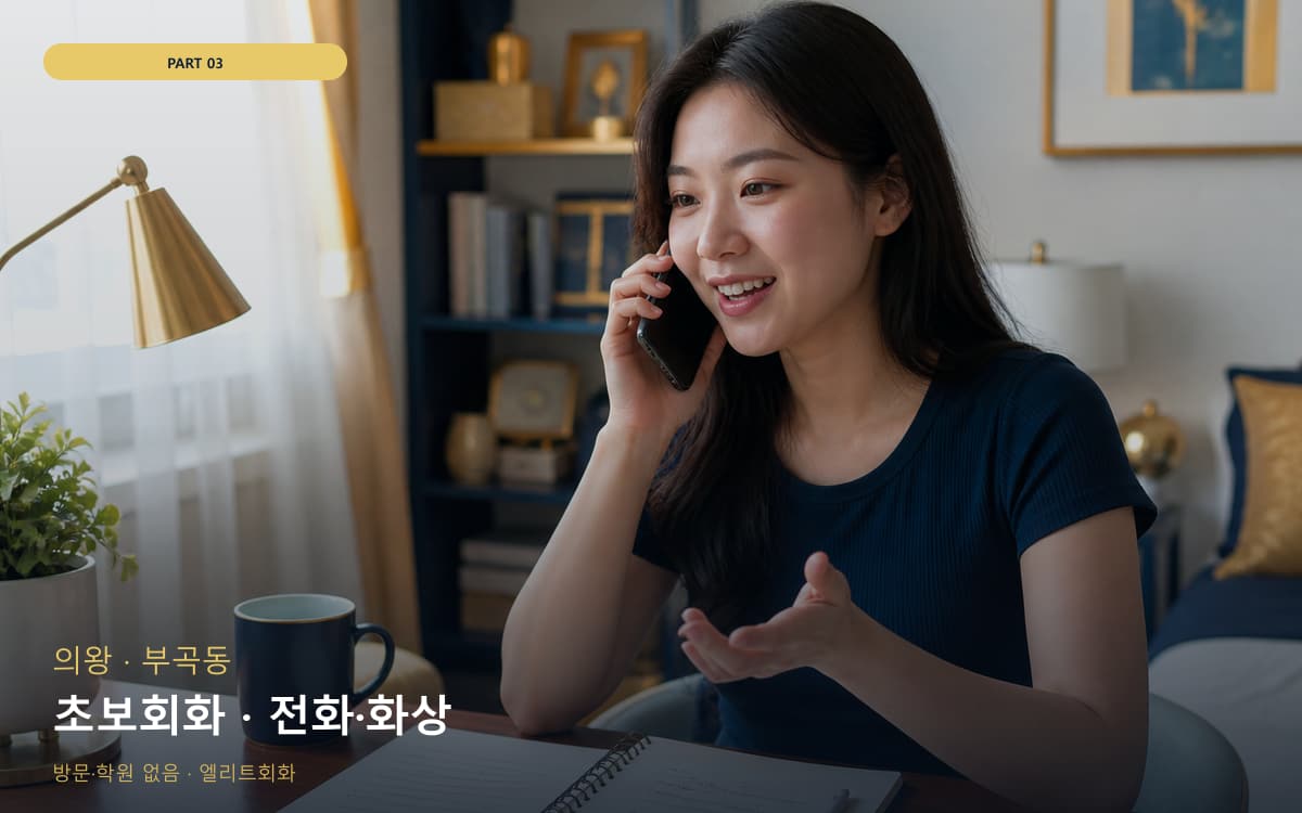 초보회화 · 전화·화상