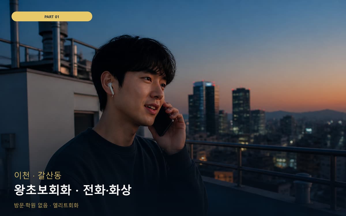 왕초보회화 · 전화·화상