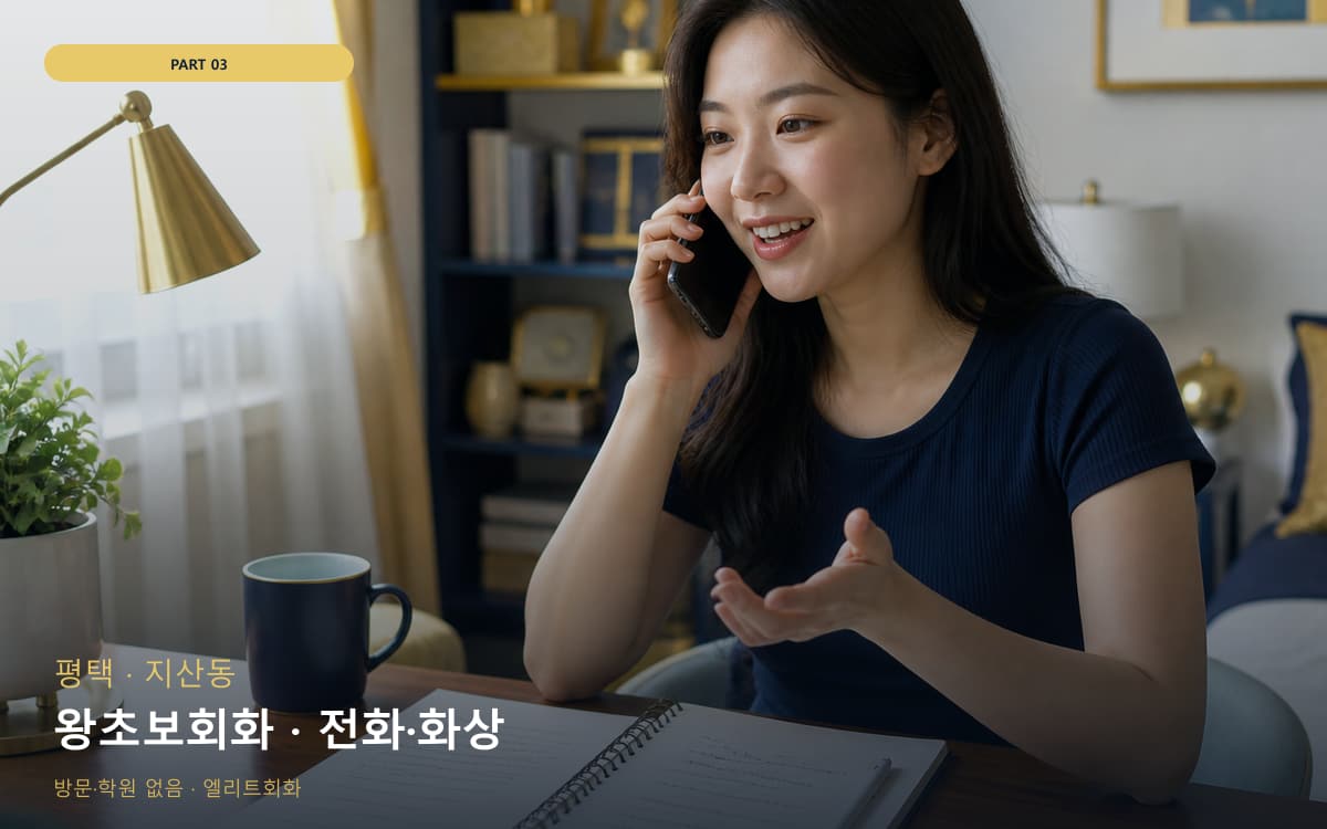 왕초보회화 · 전화·화상