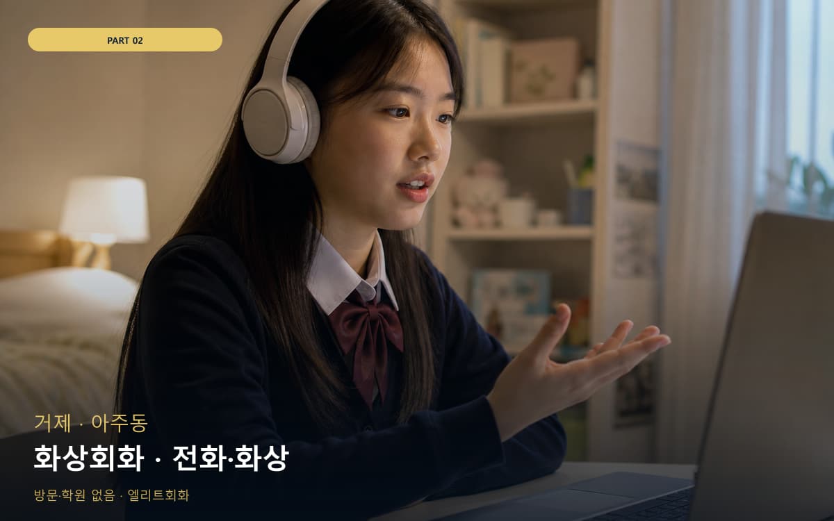화상회화 · 전화·화상