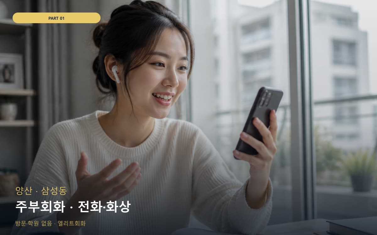 주부회화 · 전화·화상