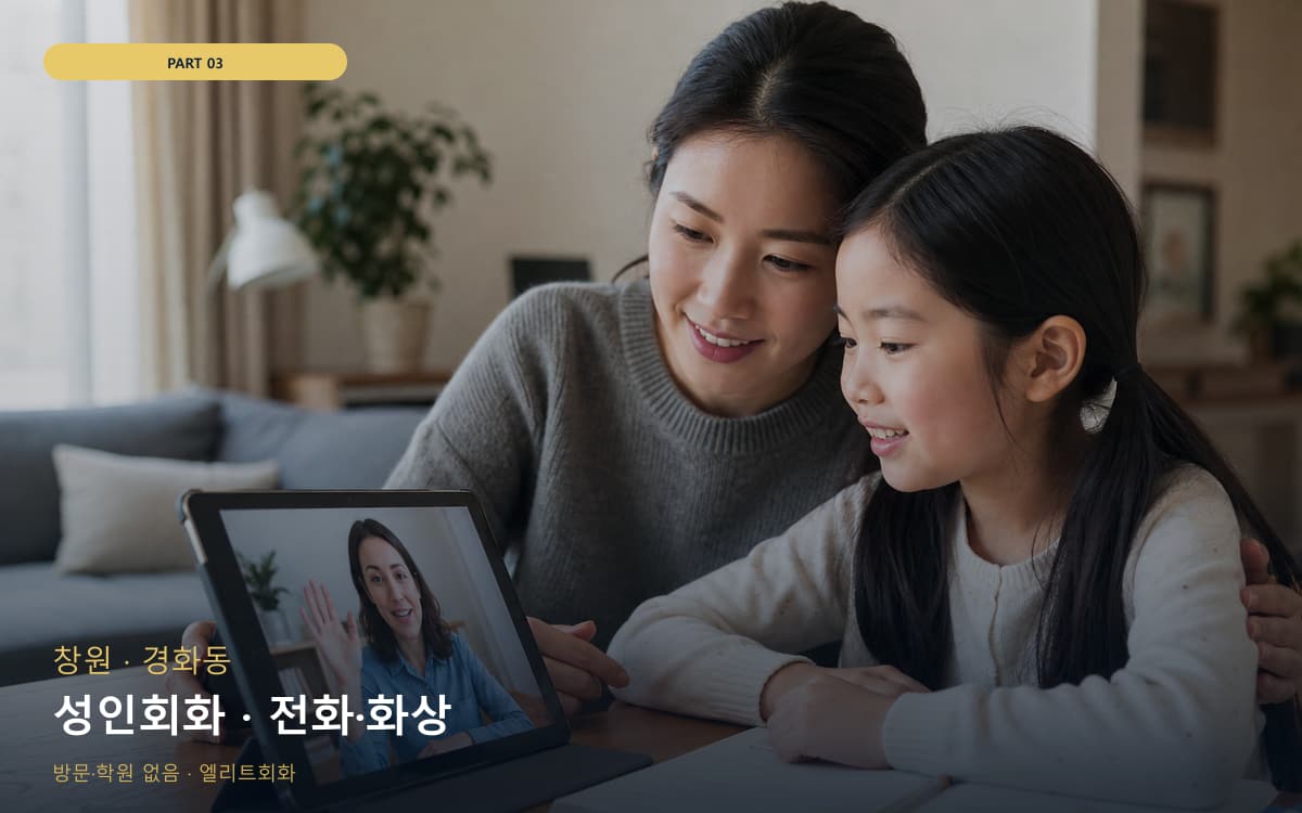 성인회화 · 전화·화상