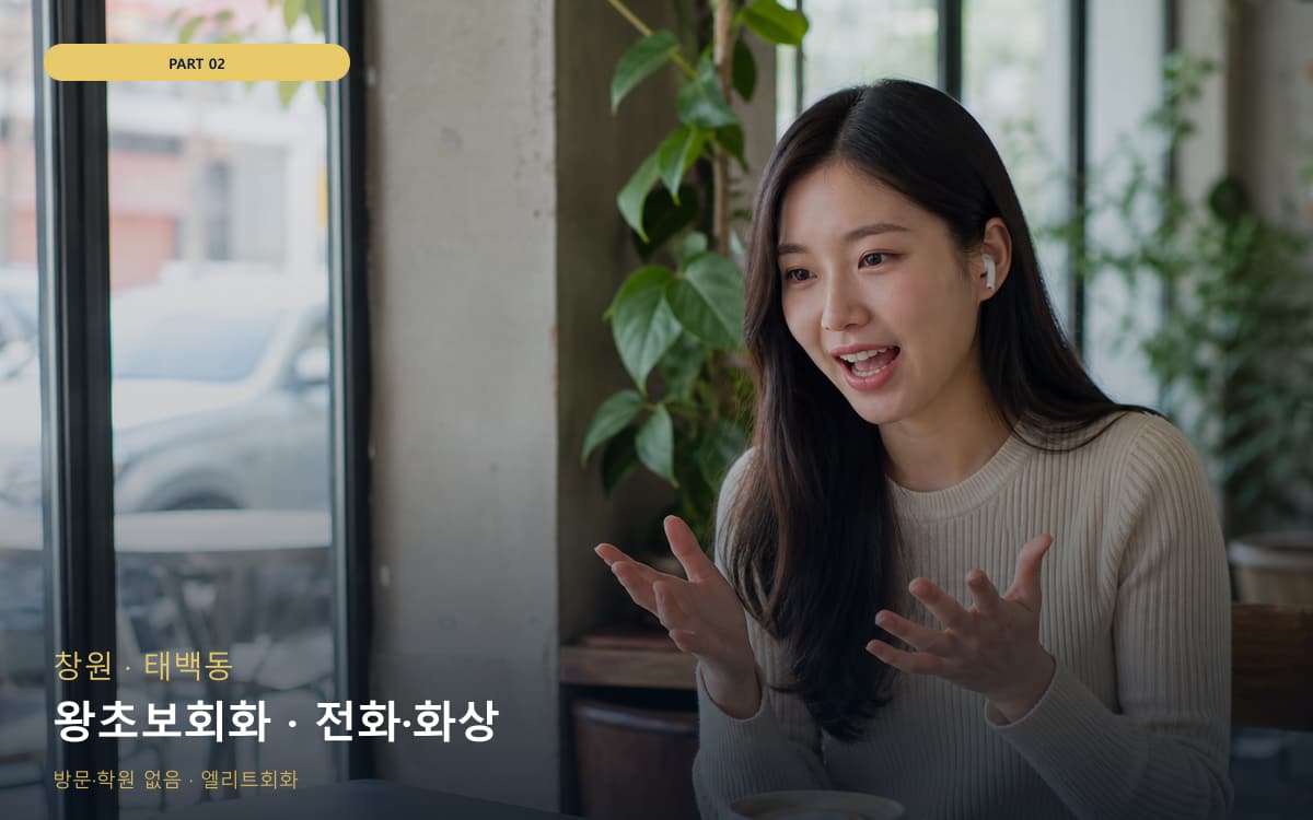 왕초보회화 · 전화·화상