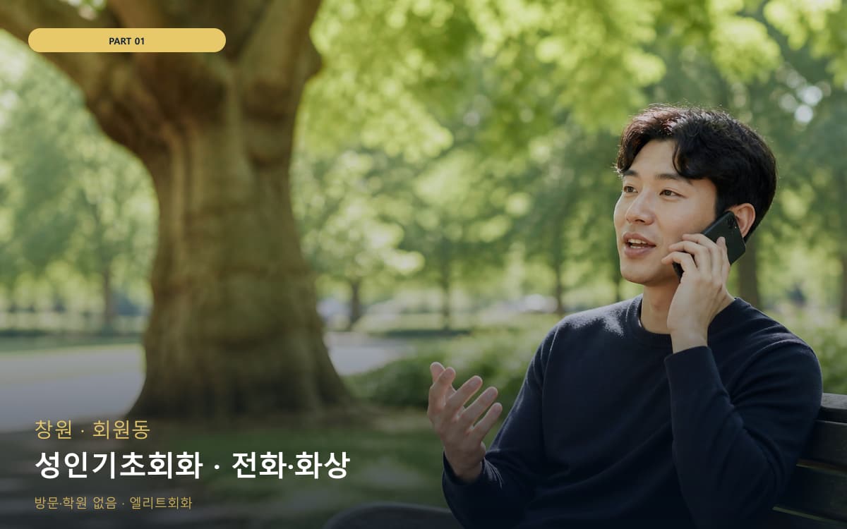 성인기초회화 · 전화·화상