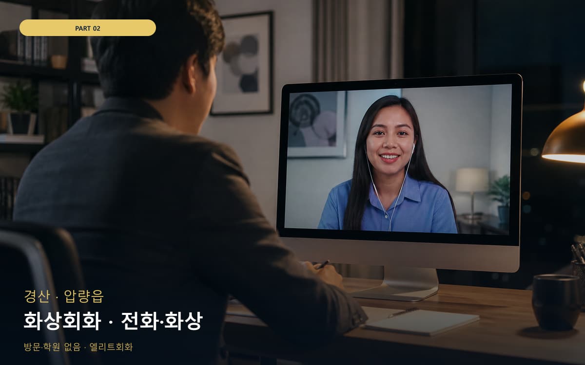화상회화 · 전화·화상
