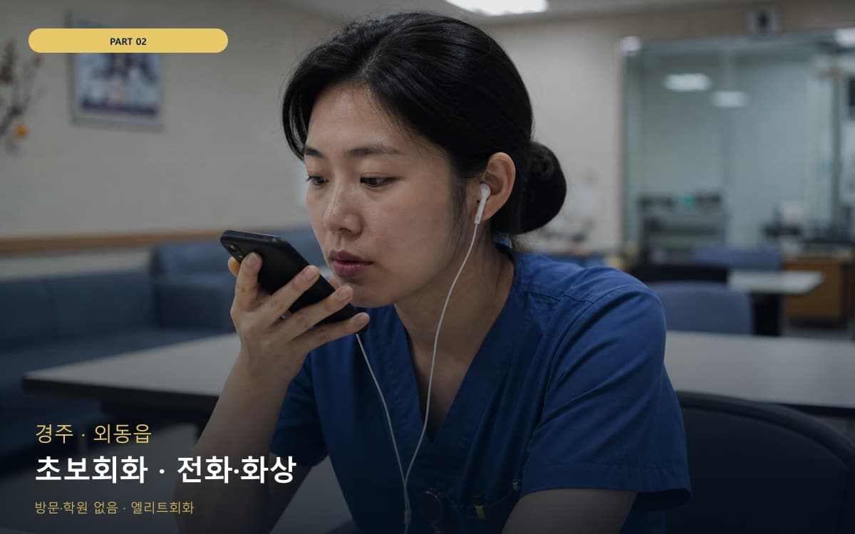초보회화 · 전화·화상