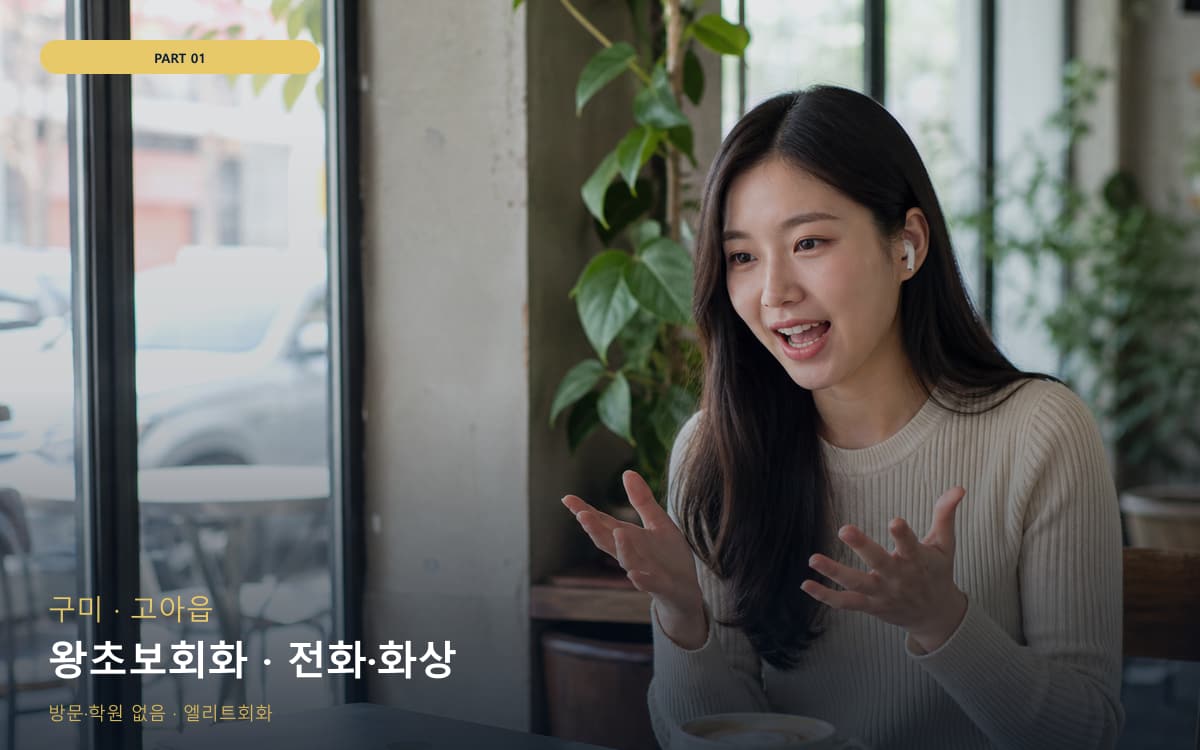 왕초보회화 · 전화·화상