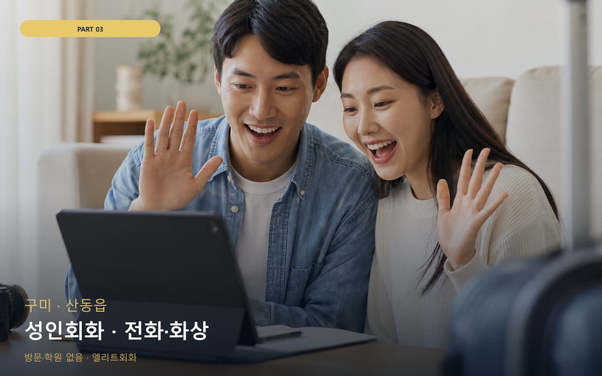 성인회화 · 전화·화상