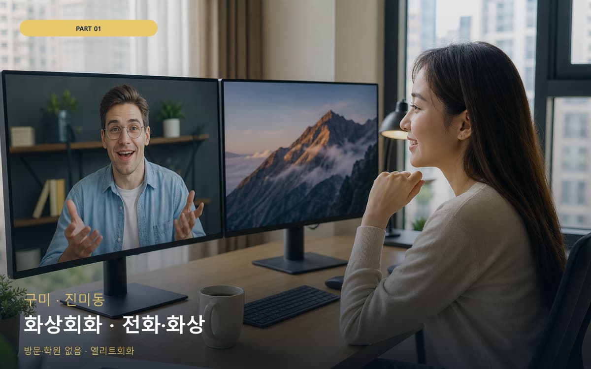 화상회화 · 전화·화상