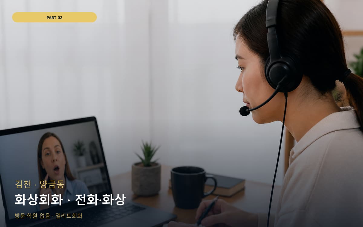 화상회화 · 전화·화상