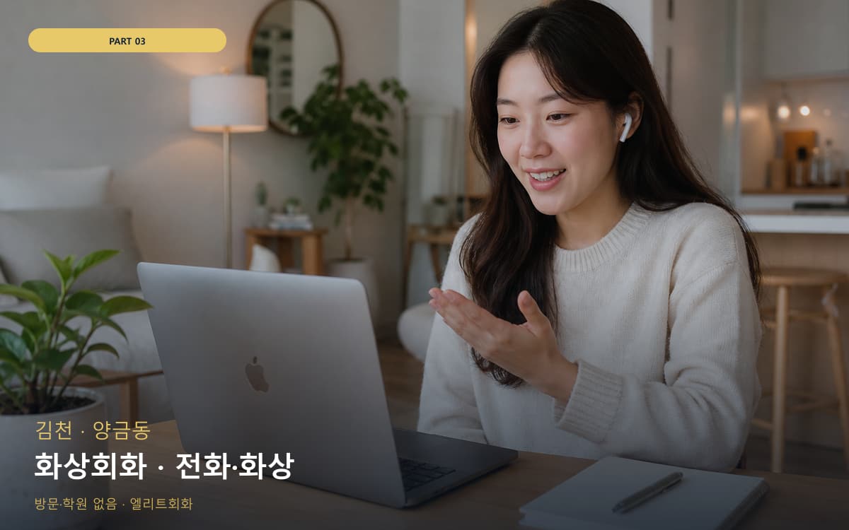 화상회화 · 전화·화상