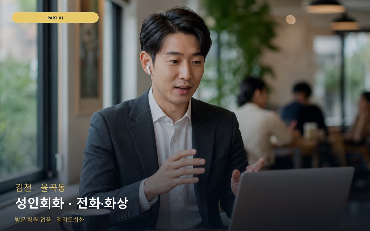 성인회화 · 전화·화상