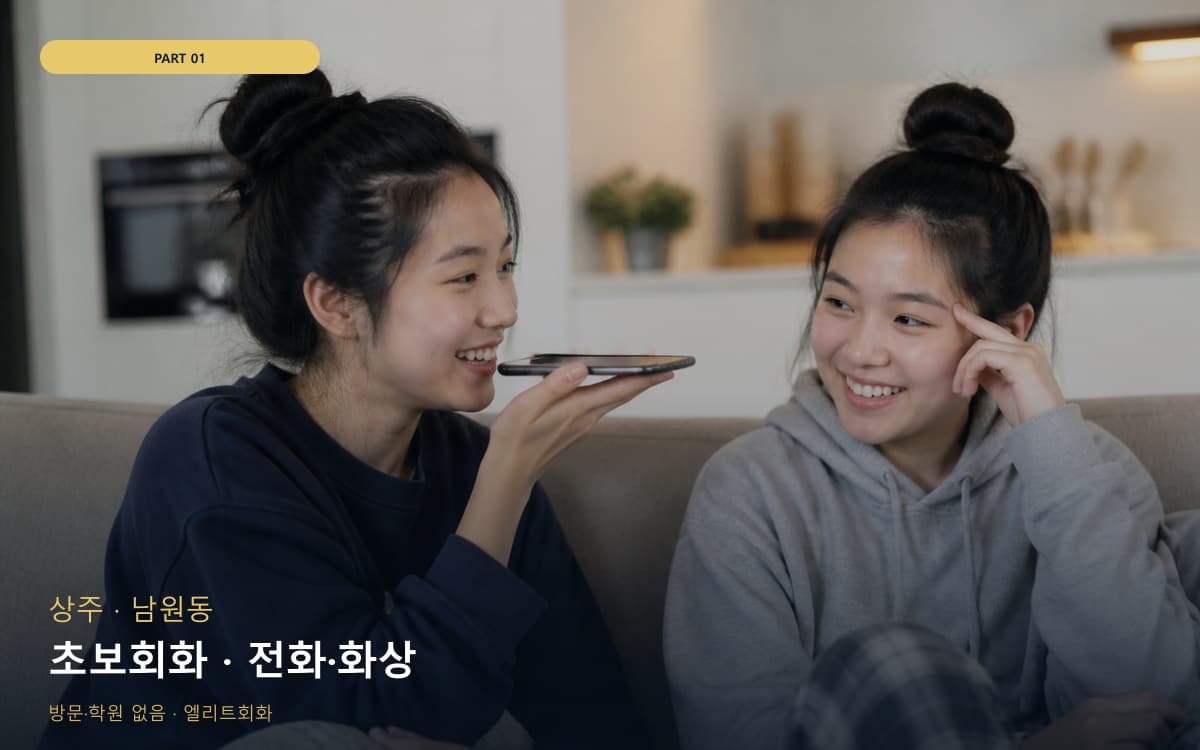 초보회화 · 전화·화상