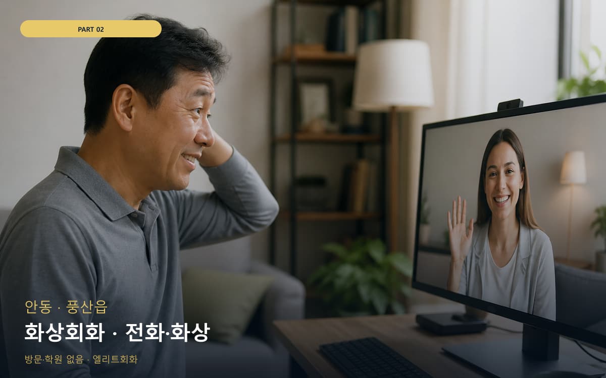 화상회화 · 전화·화상