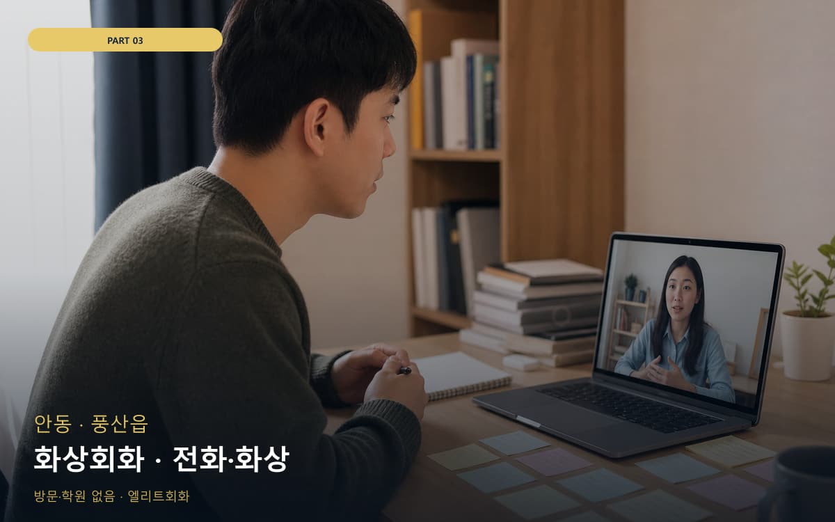 화상회화 · 전화·화상