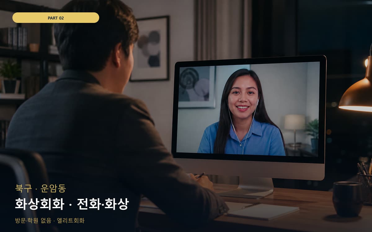 화상회화 · 전화·화상